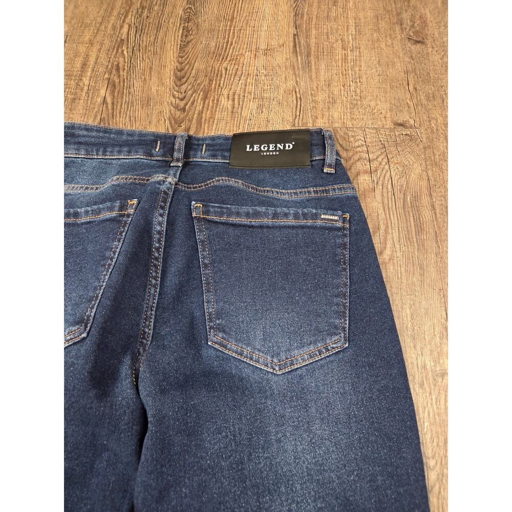 Legend London NWT Dark Blue Wash SLIM FIT JEANS 2.0 Men's 28x34 Long Tall - Picture 7 of 9